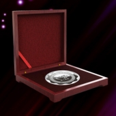 2015年1月：珠海麗人慈善會(huì)純金銀幣定制、制作純金銀幣