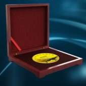 2015年1月：中科院/國(guó)云科技股份公司年會(huì)純金紀(jì)念章定制