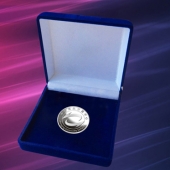 2015年3月定制　中經萬達純銀徽章定做、千足銀徽章制作