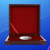 2015年6月制做　武漢大學(xué)同學(xué)會校友聚會留念純銀紀念章制作