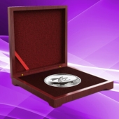 2015年8月制作　普惠一生純銀紀念幣定制、千足銀紀念幣制作