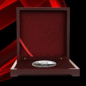 2015年12月制作　中建八局十五周年慶純銀紀(jì)念幣制作