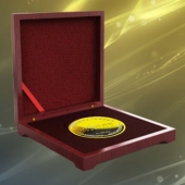 2015年12月加工　深圳拜特公司15周年慶紀(jì)念金幣加工