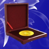 2016年11月　深圳定制　普洱銀行茶業公司定制金幣