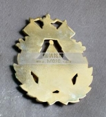 上海公安高等?？茖W校金質徽標,金銀貴金屬制品