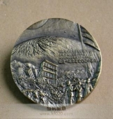 汶川512抗震救災(zāi)建設(shè)紀(jì)念章,銅質(zhì)紀(jì)念章,大銅章定制
