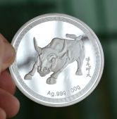 煙臺萬華集團年會慶典銀幣加工生產(chǎn),定制定做銀幣銀章